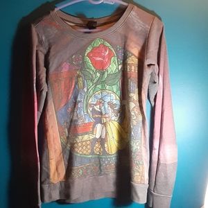 Beauty and the Beast Stained Glass Sweater